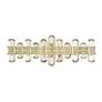 4_Crystorama Bolton 26" Wide Aged Brass Crystal Bath Light more views