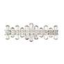 4_Crystorama Bolton 26"W Polished Nickel Crystal Bath Light more views