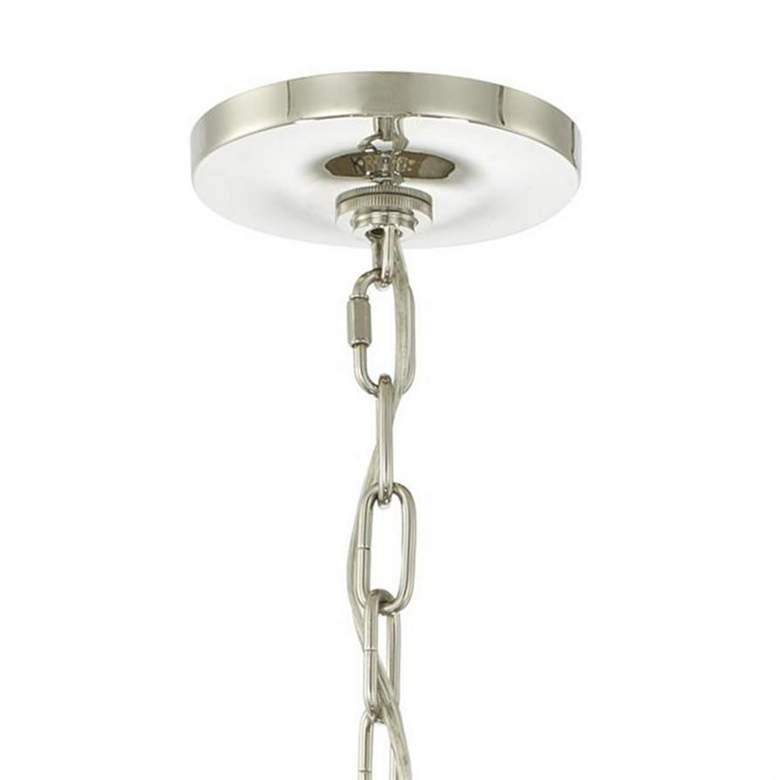 Image 3 Crystorama Bolton 31 inchW Polished Nickel 12-Light Crystal Chandelier more views