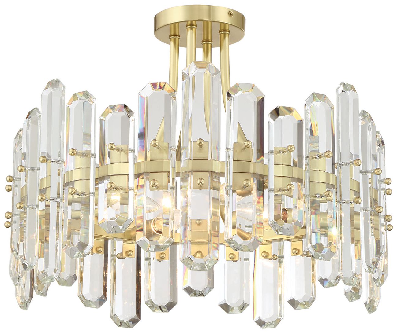 Crystorama Bolton Brass - Antique Brass Collection