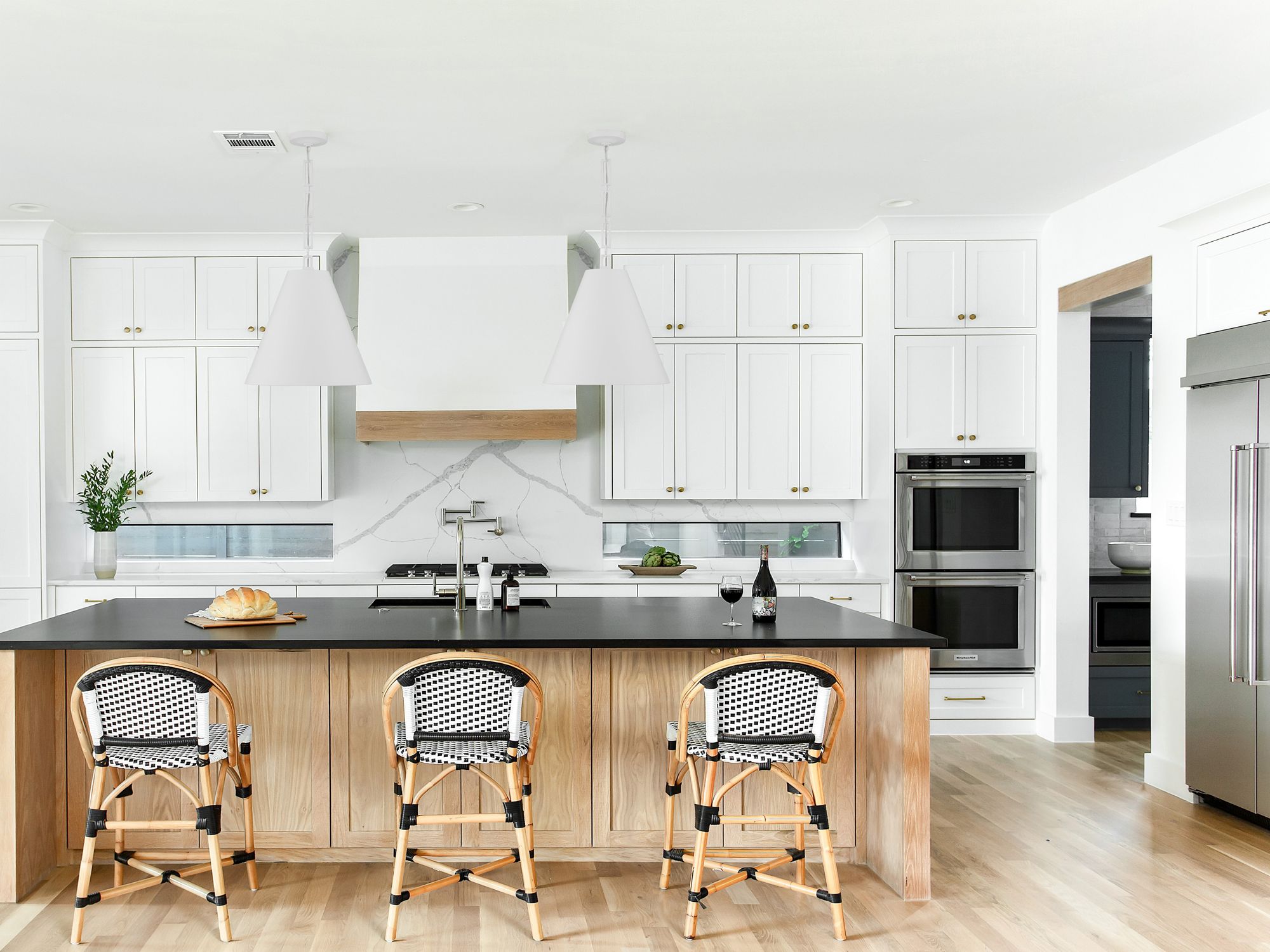 Image 5 Crystorama Brian Patrick Flynn Alston 18'' Matte White/Antique Gold Pendant more views