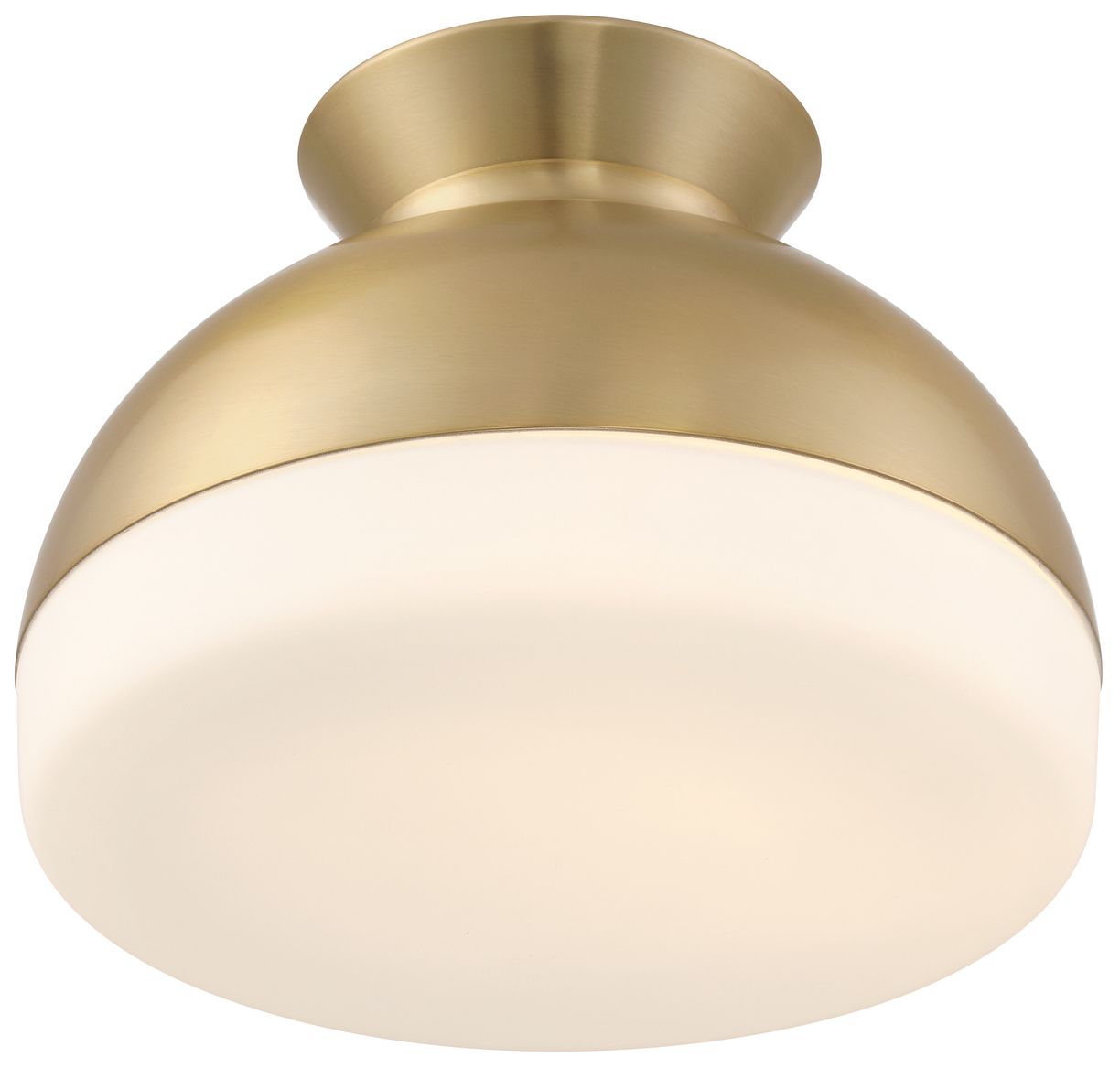 Image 5 Crystorama Brian Patrick Flynn Gidget 15'' Vibrant Gold Flush Mount more views