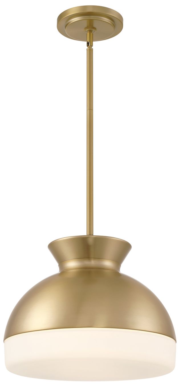 Crystorama Brian Patrick Flynn Gidget 15'' Vibrant Gold Pendant