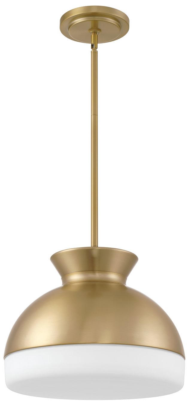 Image 2 Crystorama Brian Patrick Flynn Gidget 15'' Vibrant Gold Pendant more views