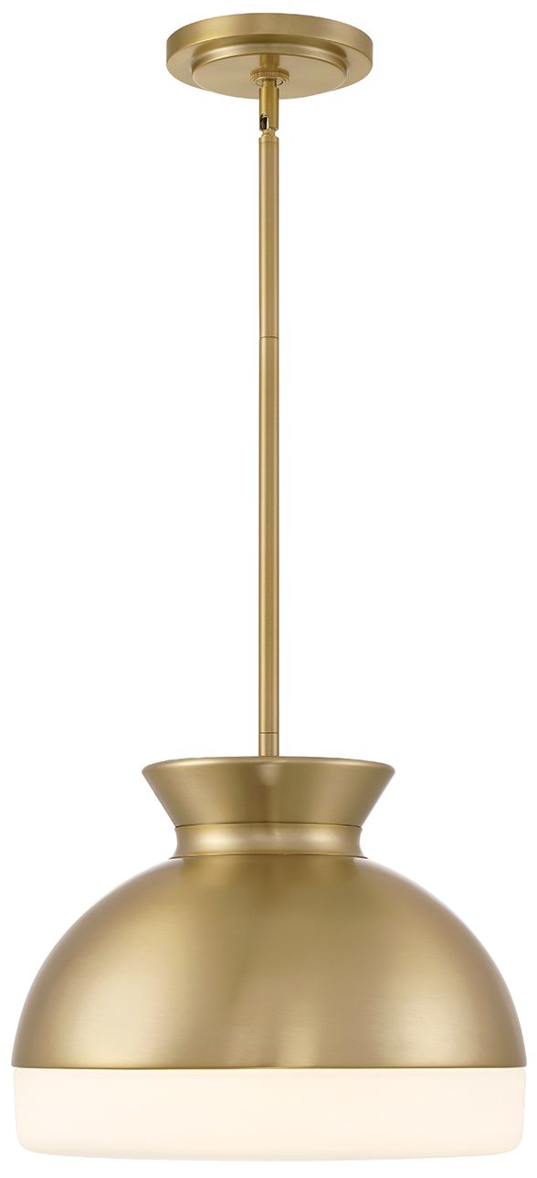 Image 4 Crystorama Brian Patrick Flynn Gidget 15'' Vibrant Gold Pendant more views