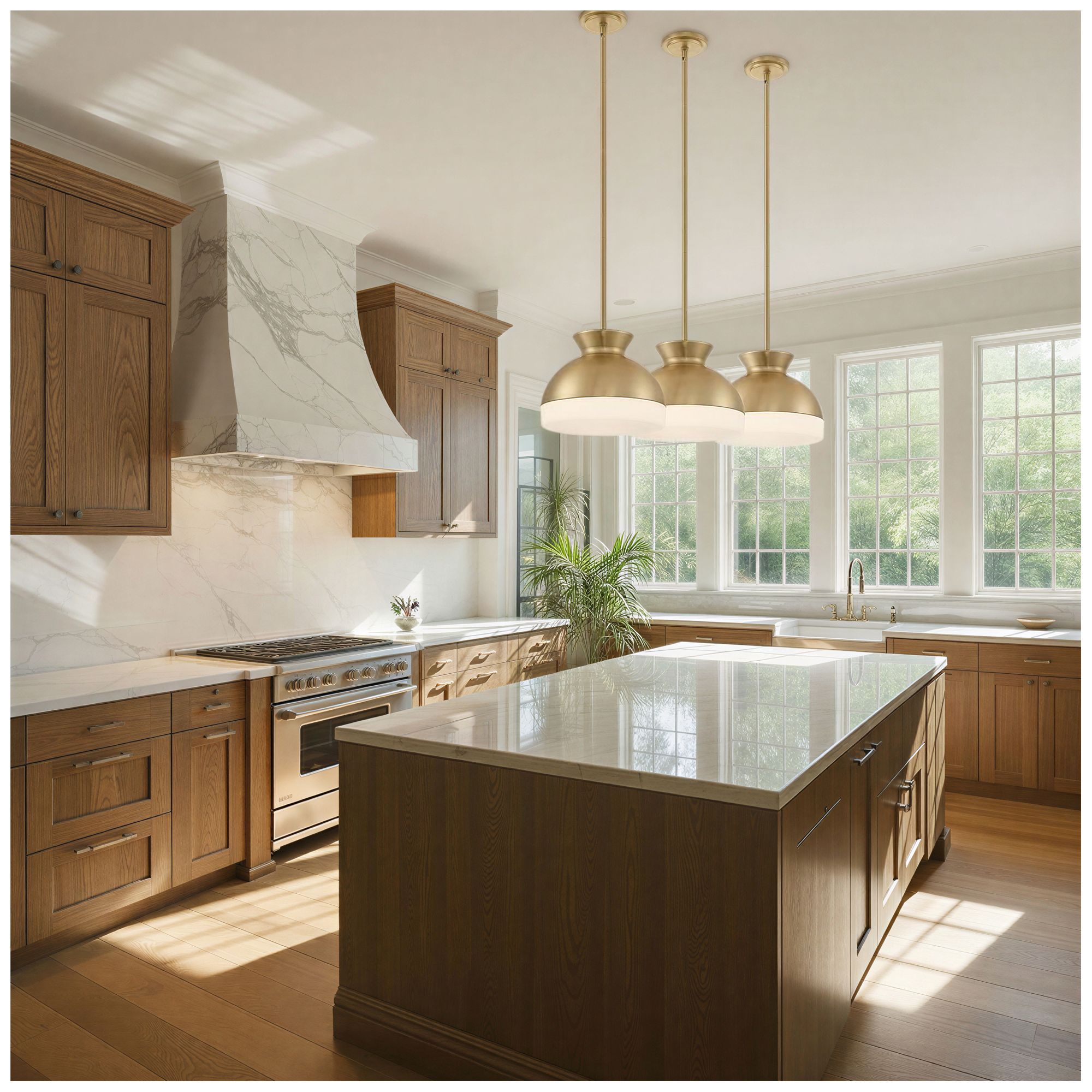 Image 6 Crystorama Brian Patrick Flynn Gidget 15'' Vibrant Gold Pendant more views