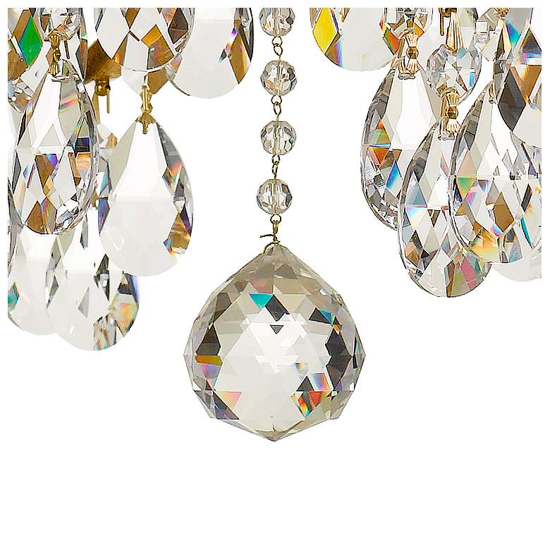 Image 5 Crystorama Bridgehampton 28" Wide 8-Light Gold and Crystal Chandelier more views