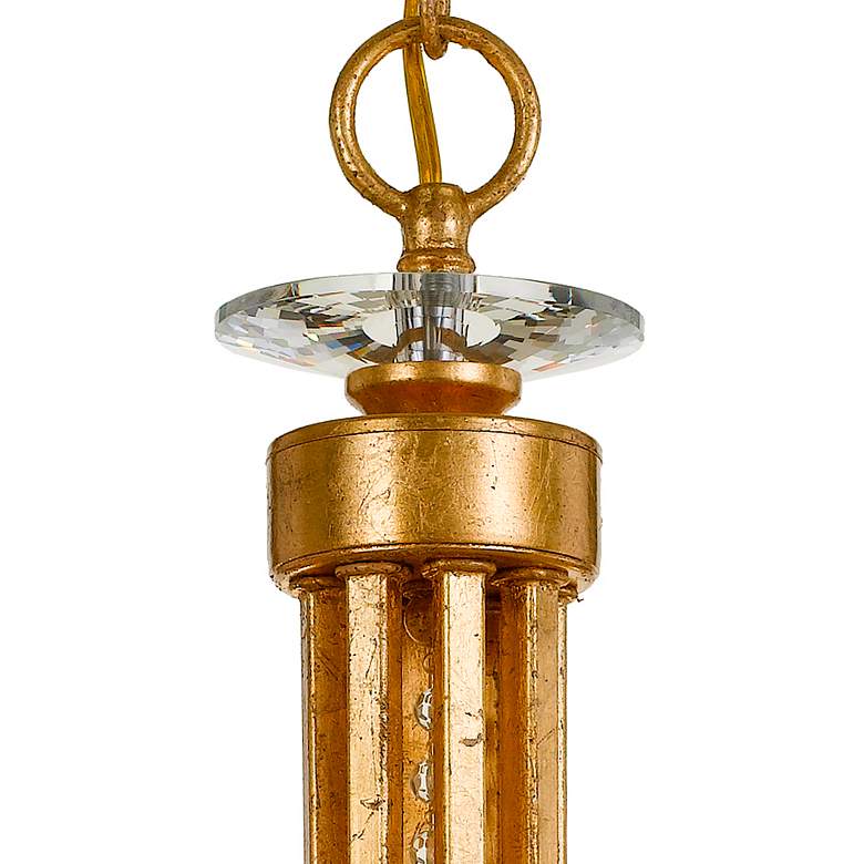 Image 6 Crystorama Bridgehampton 28" Wide 8-Light Gold and Crystal Chandelier more views