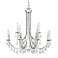 Crystorama Bridgehampton 32" Wide Chrome 12-Light Chandelier