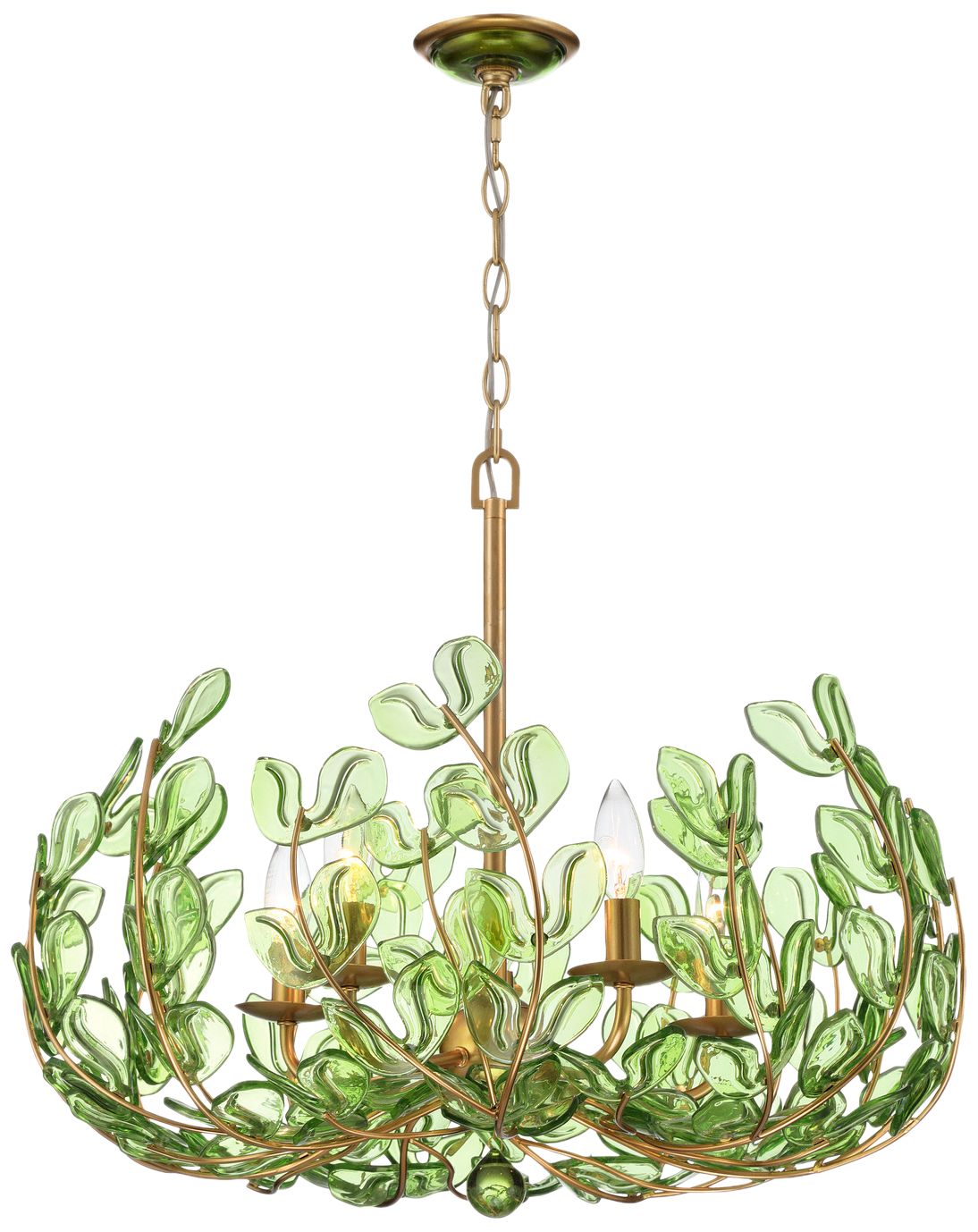 Crystorama Bridget 23.5" Soft Gold Chandelier