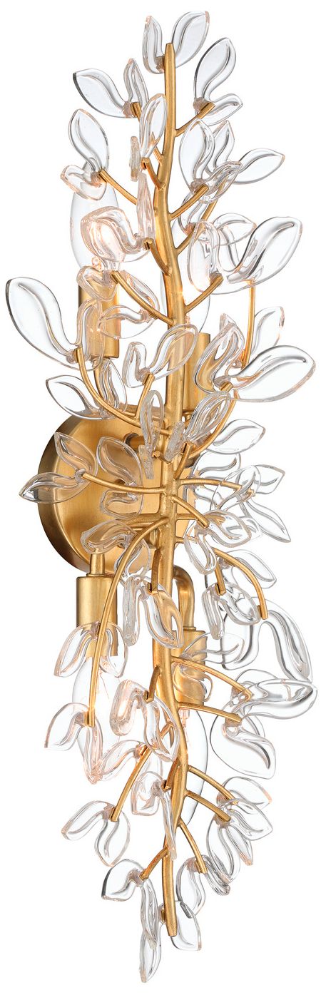Crystorama Bridget 8.25" Soft Gold Sconce