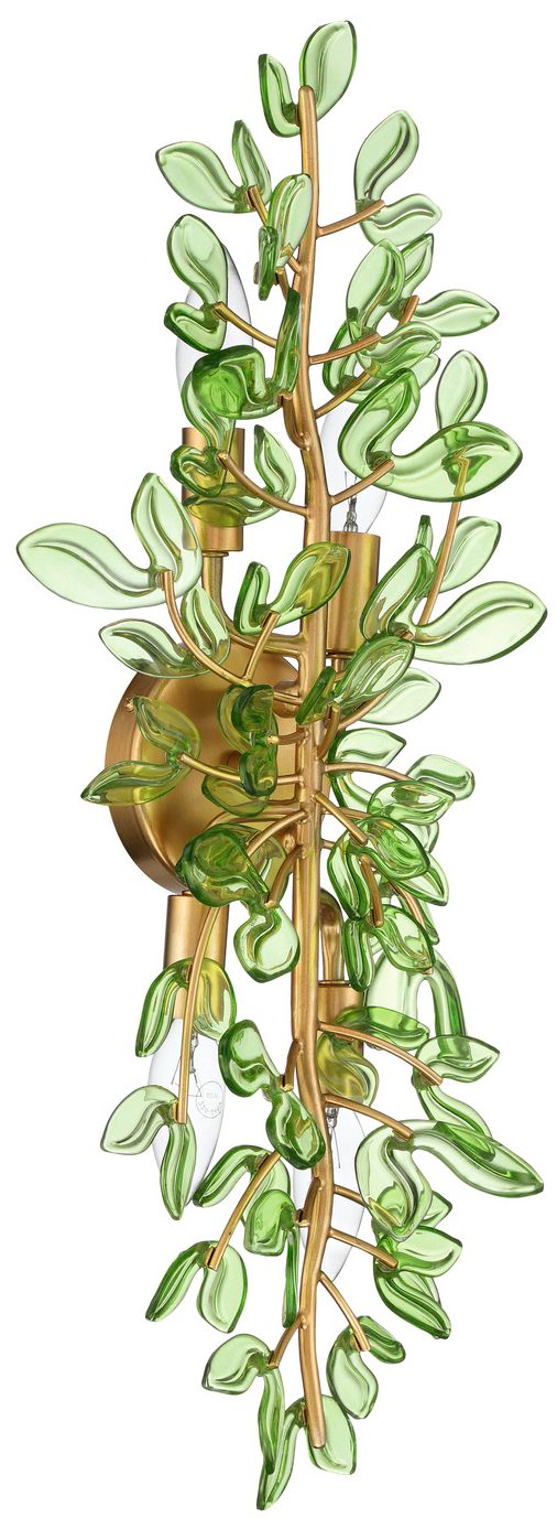 Crystorama Bridget 8.25" Soft Gold Sconce