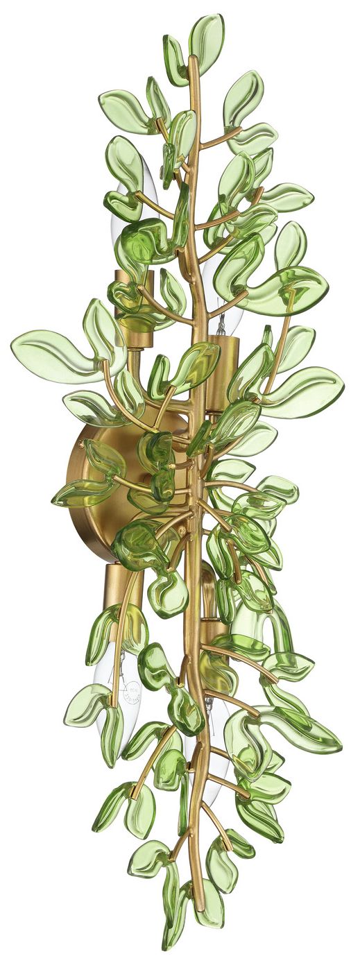 Image 2 Crystorama Bridget 8.25" Soft Gold Sconce more views