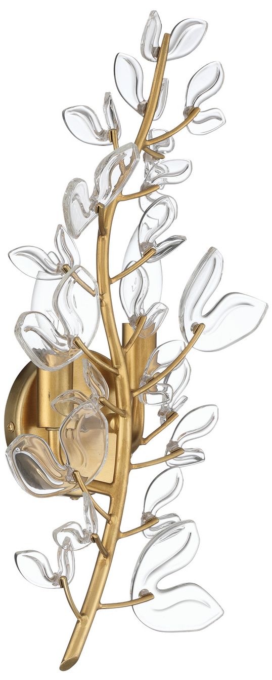 Image 2 Crystorama Bridget 8.5" Soft Gold Sconce more views