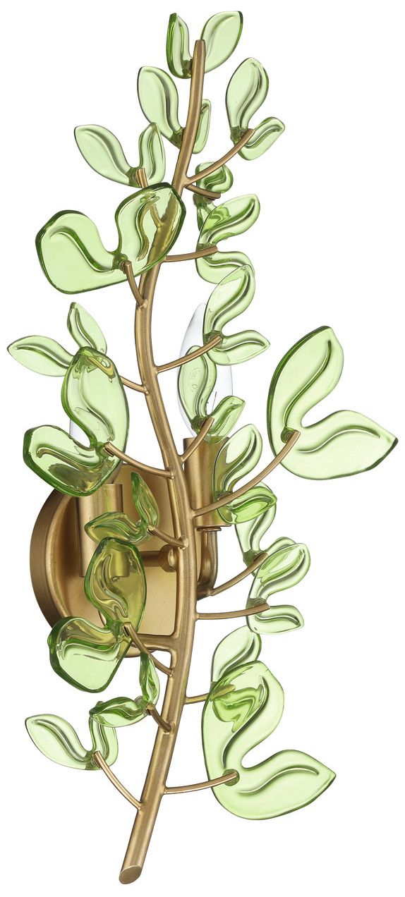 Image 2 Crystorama Bridget 8.5" Soft Gold Sconce more views