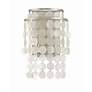 5_Crystorama Brielle 14" High Antique Silver Wall Sconce more views