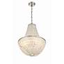 5_Crystorama Brielle 18" Wide 6-Light Capiz Shell Chandelier more views