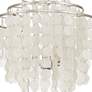 6_Crystorama Brielle 18"W Antique Silver 4-Light Chandelier more views