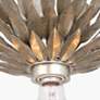 3_Crystorama Broche 11" High Silver Sconce more views