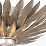 4_Crystorama Broche 11" High Silver Sconce more views