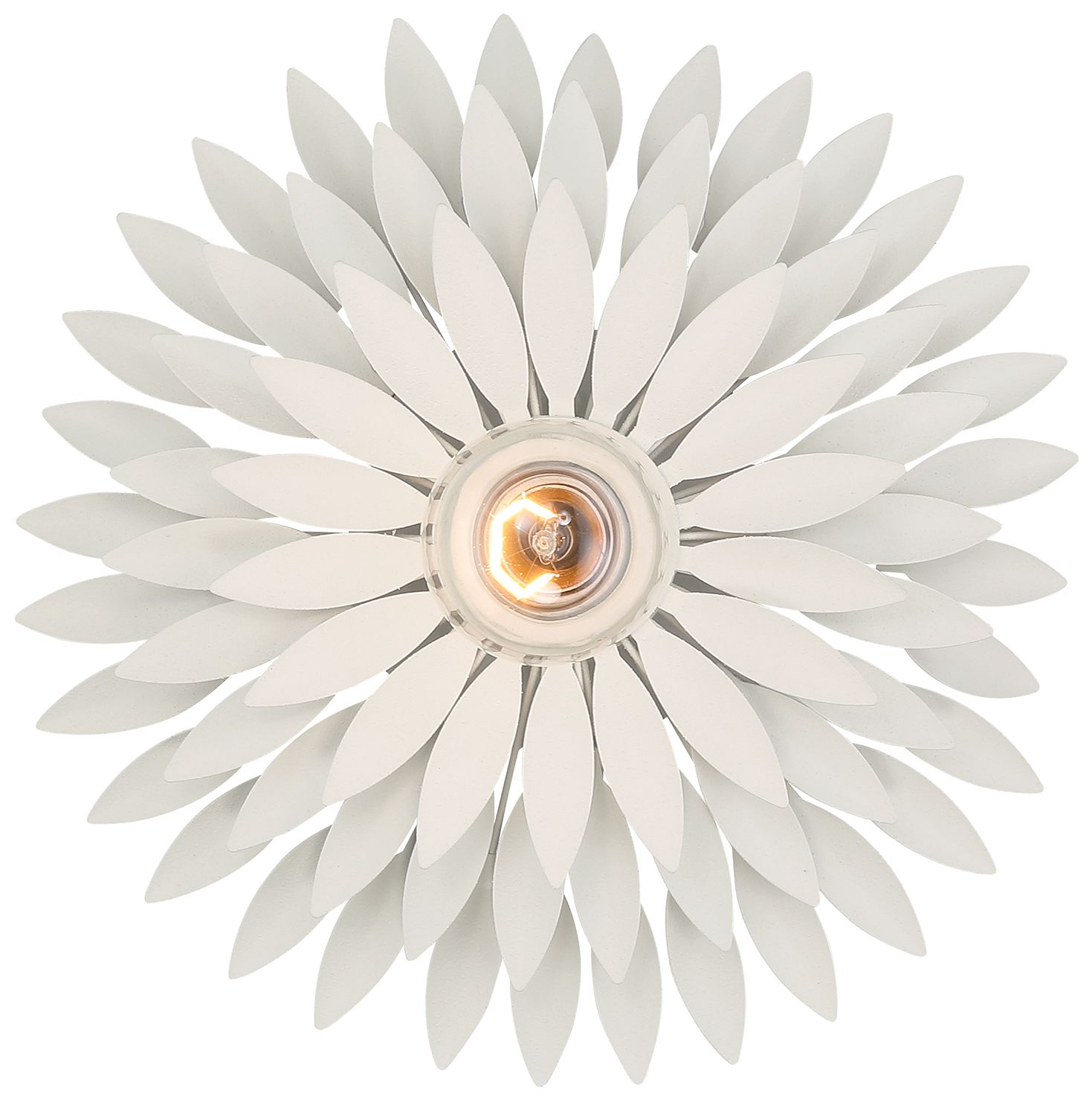 Image 2 Crystorama Broche 11'' Matte White Sconce