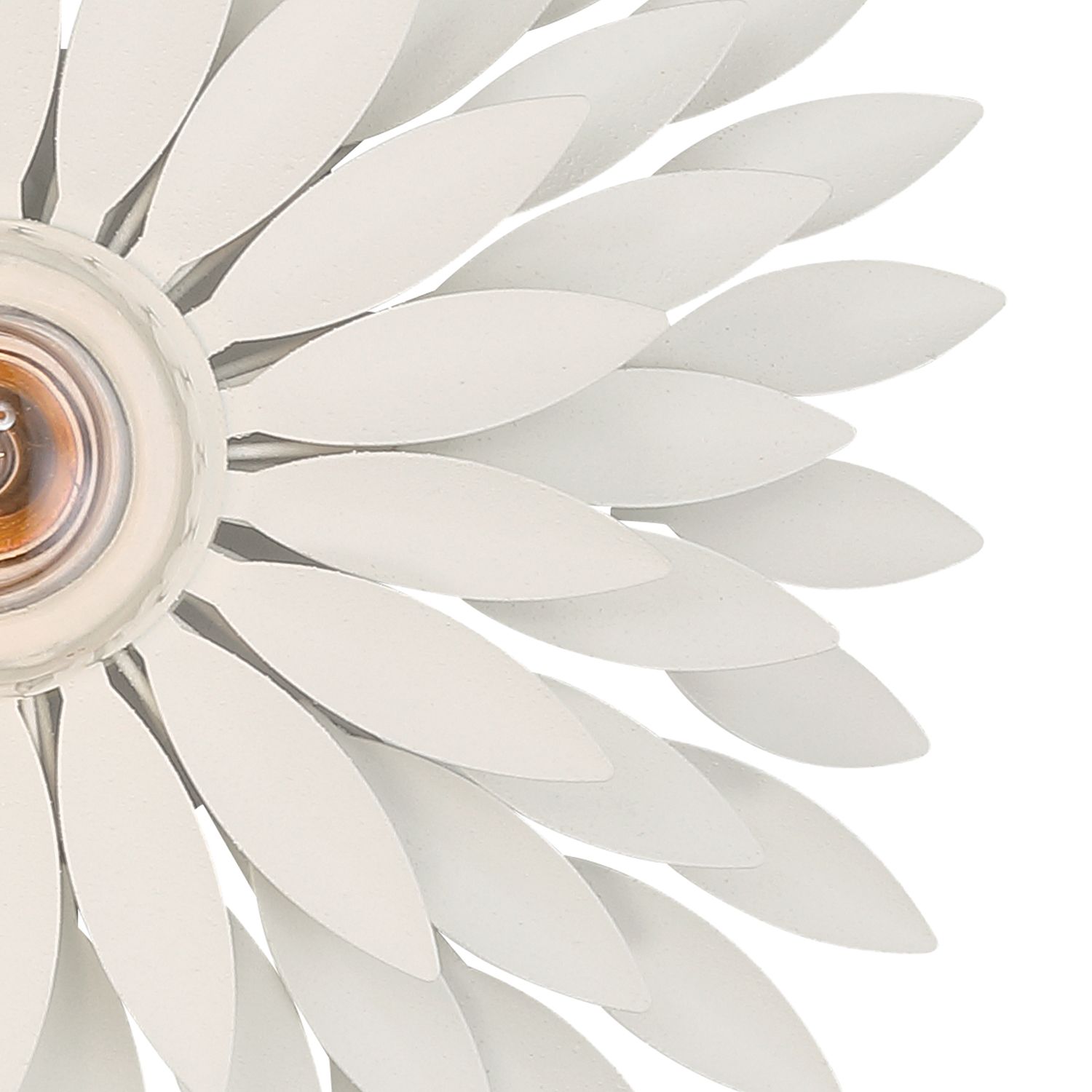 Image 3 Crystorama Broche 11'' Matte White Sconce more views