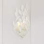 7_Crystorama Broche 16" High Matte White Wall Sconce more views
