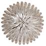 3_Crystorama Broche 16" Wide Antique Silver Ceiling Light more views