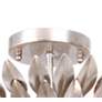 5_Crystorama Broche 16" Wide Antique Silver Ceiling Light more views
