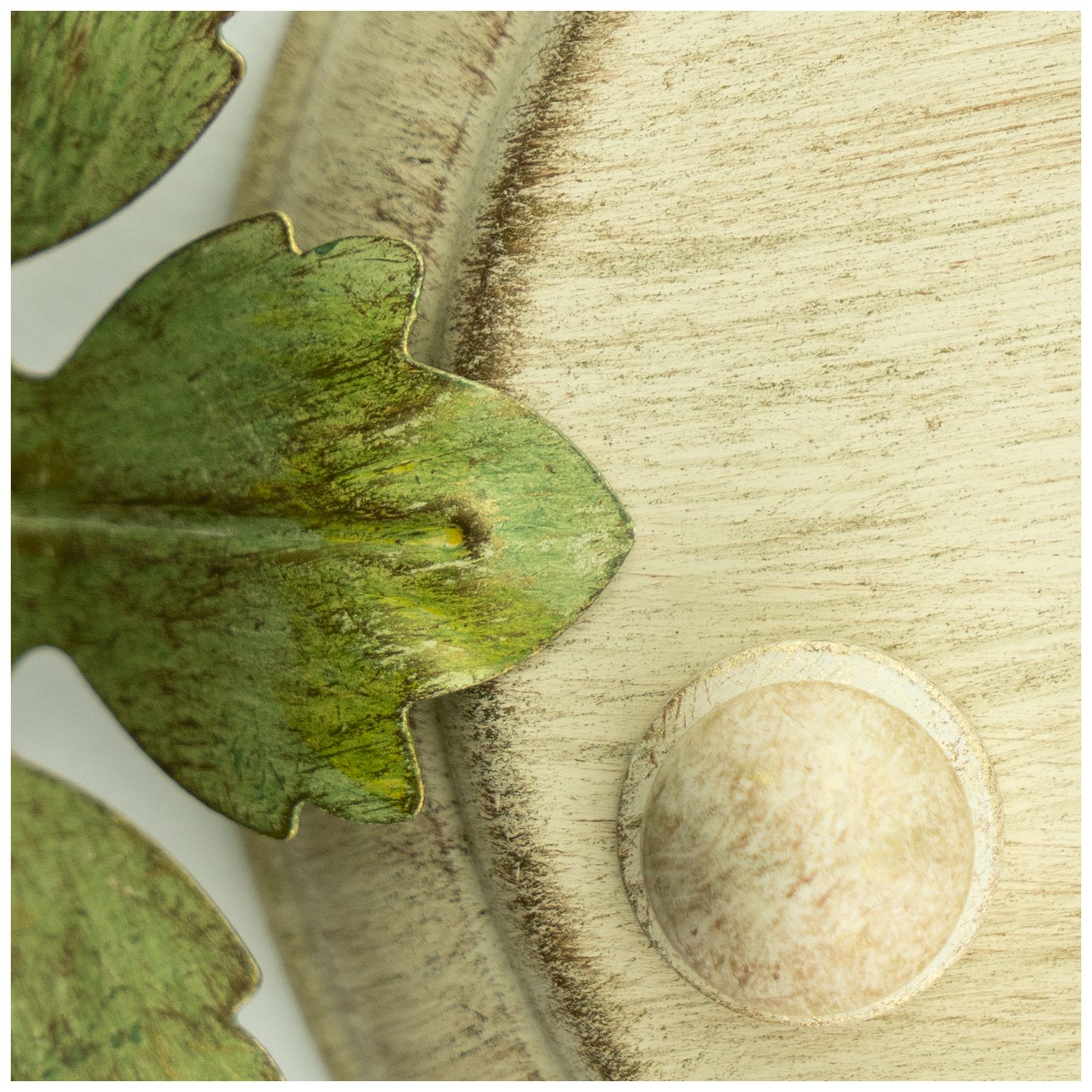 Crystorama Broche 20.75'' Champagne Green Tea Semi Flush Mount