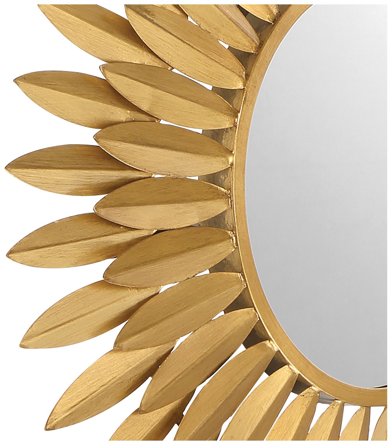 Image 2 Crystorama Broche 20'' Antique Gold Mirror more views