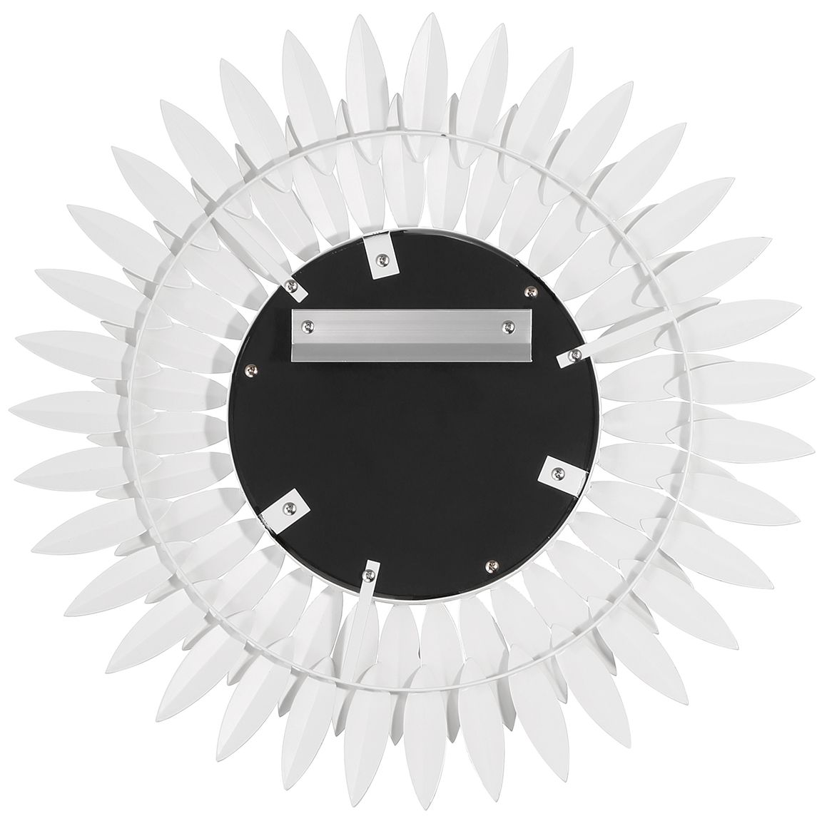 Image 4 Crystorama Broche 20'' Matte White Mirror more views