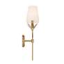 5_Crystorama Broche 21" High Antique Gold 2-Light Wall Sconce more views