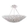 1_Crystorama Broche 24 1/2" Wide Matte White Ceiling Light