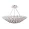 Crystorama Broche 24 1/2" Wide Matte White Ceiling Light