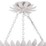 2_Crystorama Broche 24 1/2" Wide Matte White Ceiling Light more views