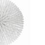 3_Crystorama Broche 24 1/2" Wide Matte White Ceiling Light more views