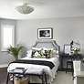 7_Crystorama Broche 24 1/2"W Leaves White Pendant Light more views