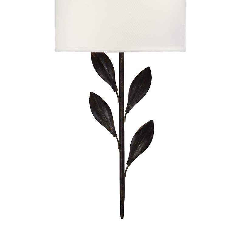 Image 2 Crystorama Broche 24 1/4" High 2-Light Bronze Sconce more views
