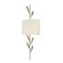 4_Crystorama Broche 24" High 2-Light Silver Vine and Shade Wall Sconce more views