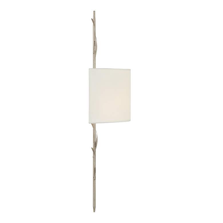 Image 5 Crystorama Broche 24" High 2-Light Silver Vine and Shade Wall Sconce more views