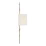 5_Crystorama Broche 24" High 2-Light Silver Vine and Shade Wall Sconce more views