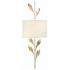 Crystorama Broche 24" High Antique Gold Wall Sconce