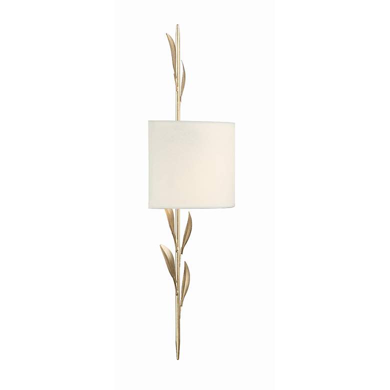 Image 3 Crystorama Broche 24" High Antique Gold Wall Sconce more views