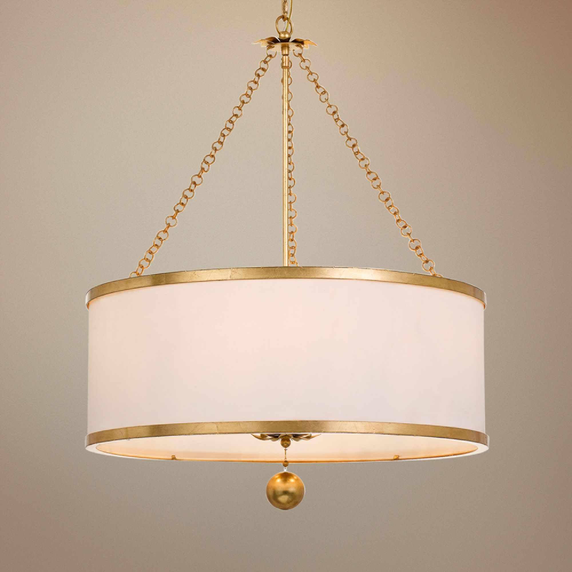 24 inch drum deals chandelier