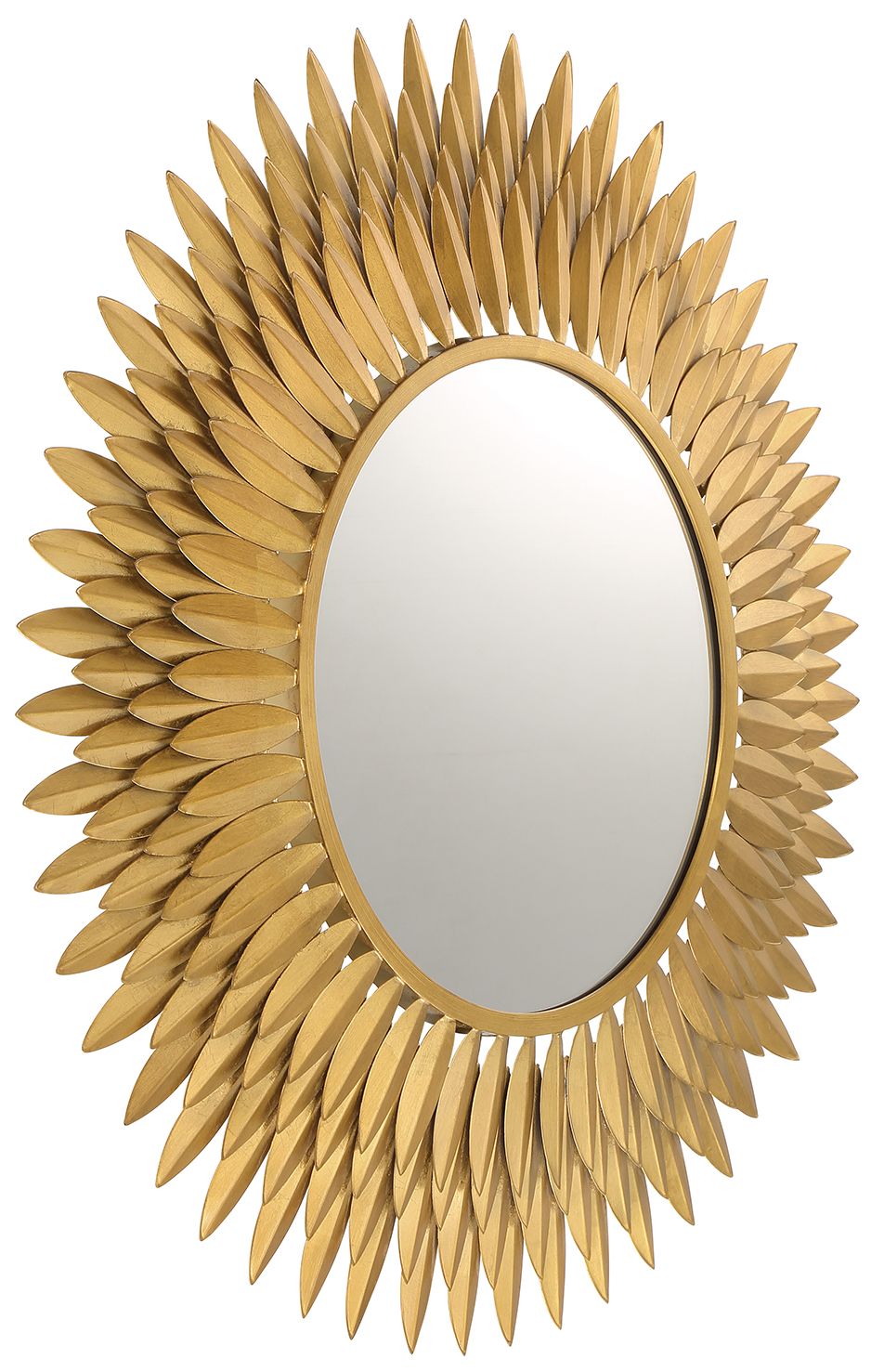 Image 3 Crystorama Broche 30'' Antique Gold Mirror more views