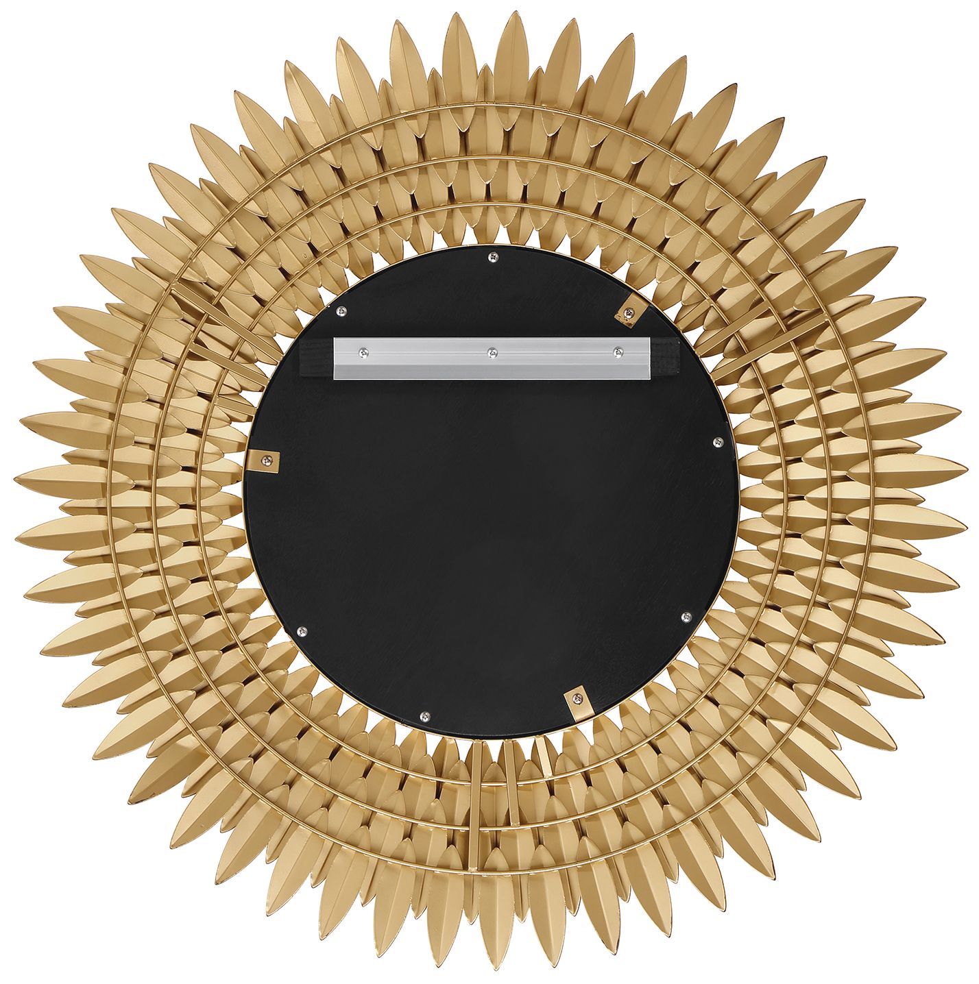 Image 4 Crystorama Broche 30'' Antique Gold Mirror more views