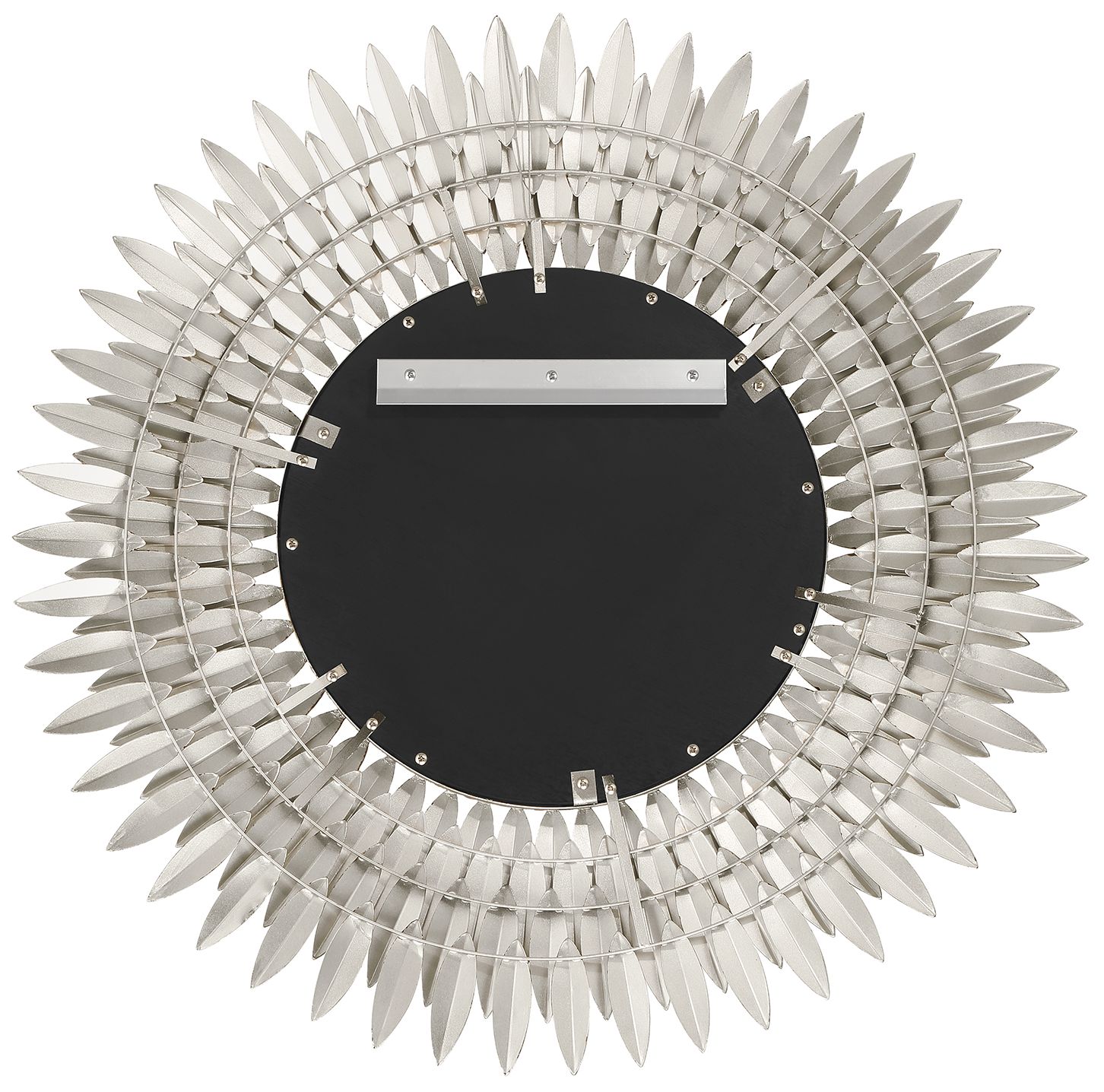 Image 4 Crystorama Broche 30'' Antique Silver Mirror more views