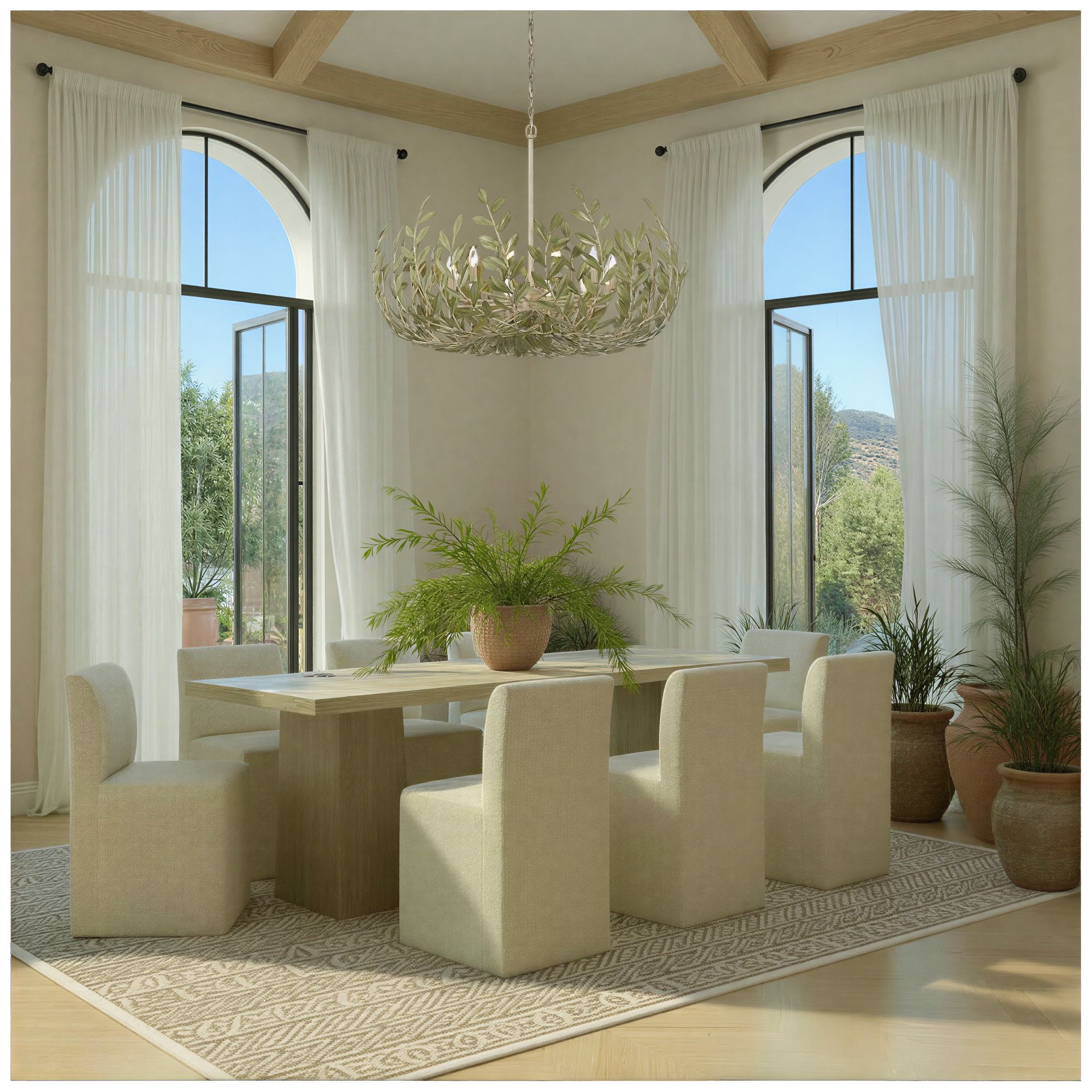 Image 6 Crystorama Broche 42'' Champagne Green Tea Chandelier more views