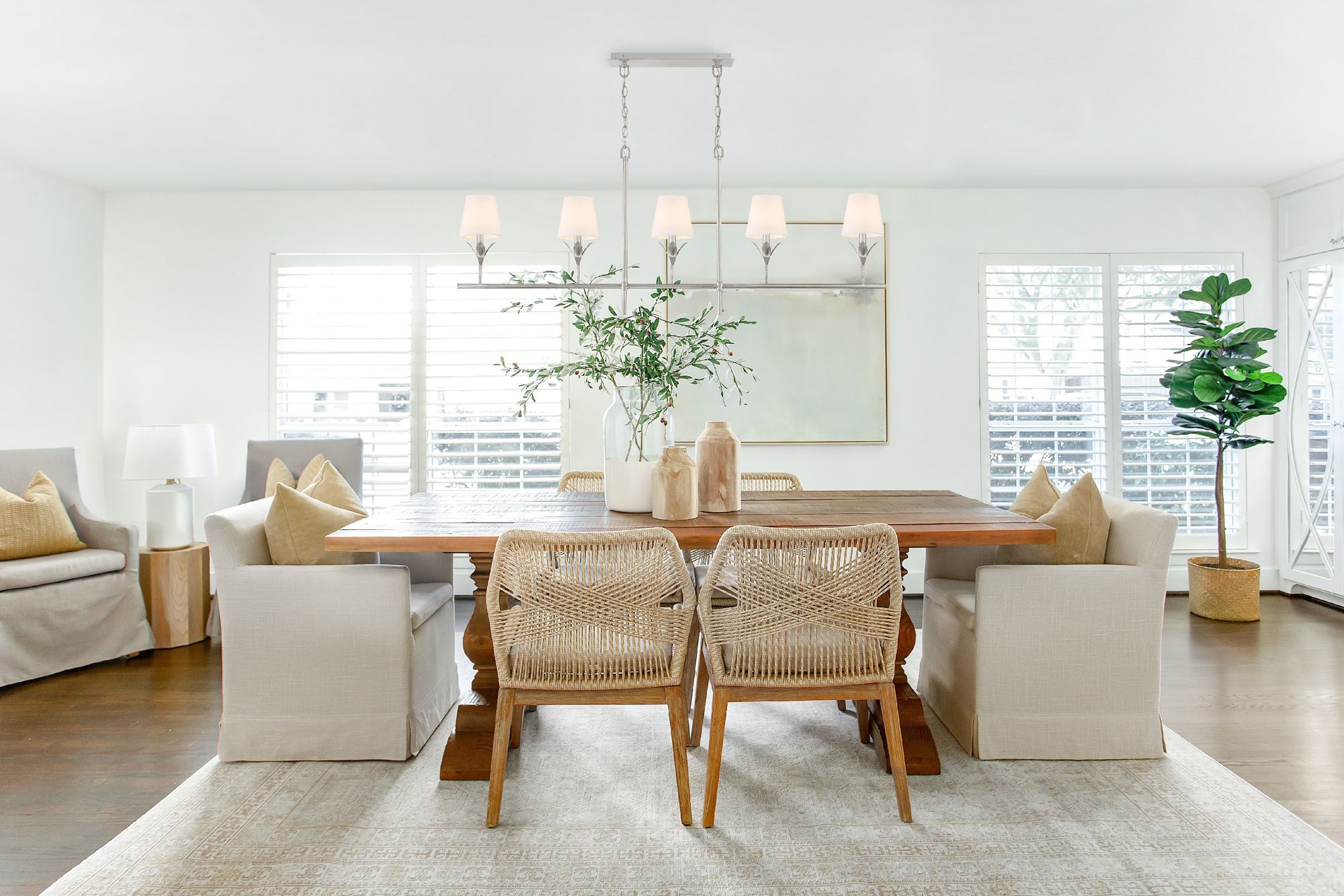 Image 7 Crystorama Broche 53.5'' Antique Silver Linear Chandelier more views